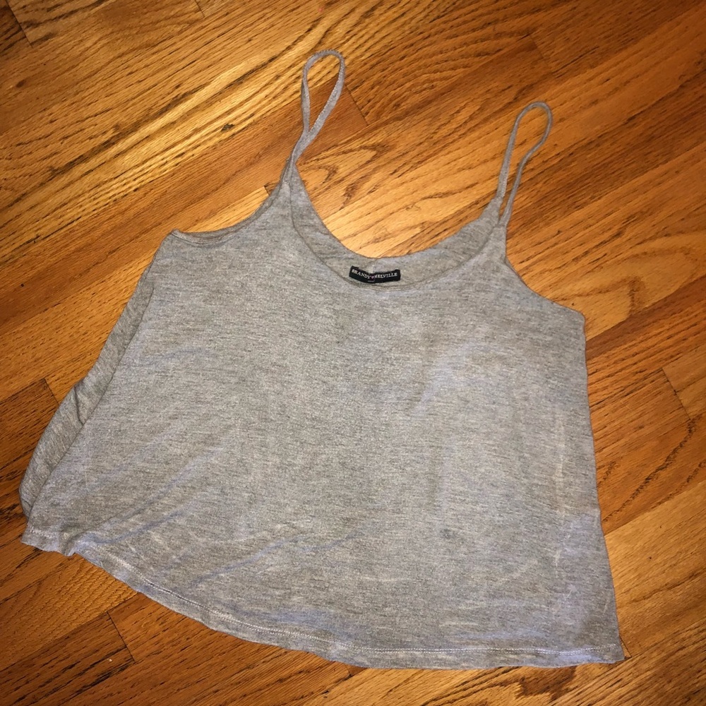 Brandy Melville Small Gray Tank Top